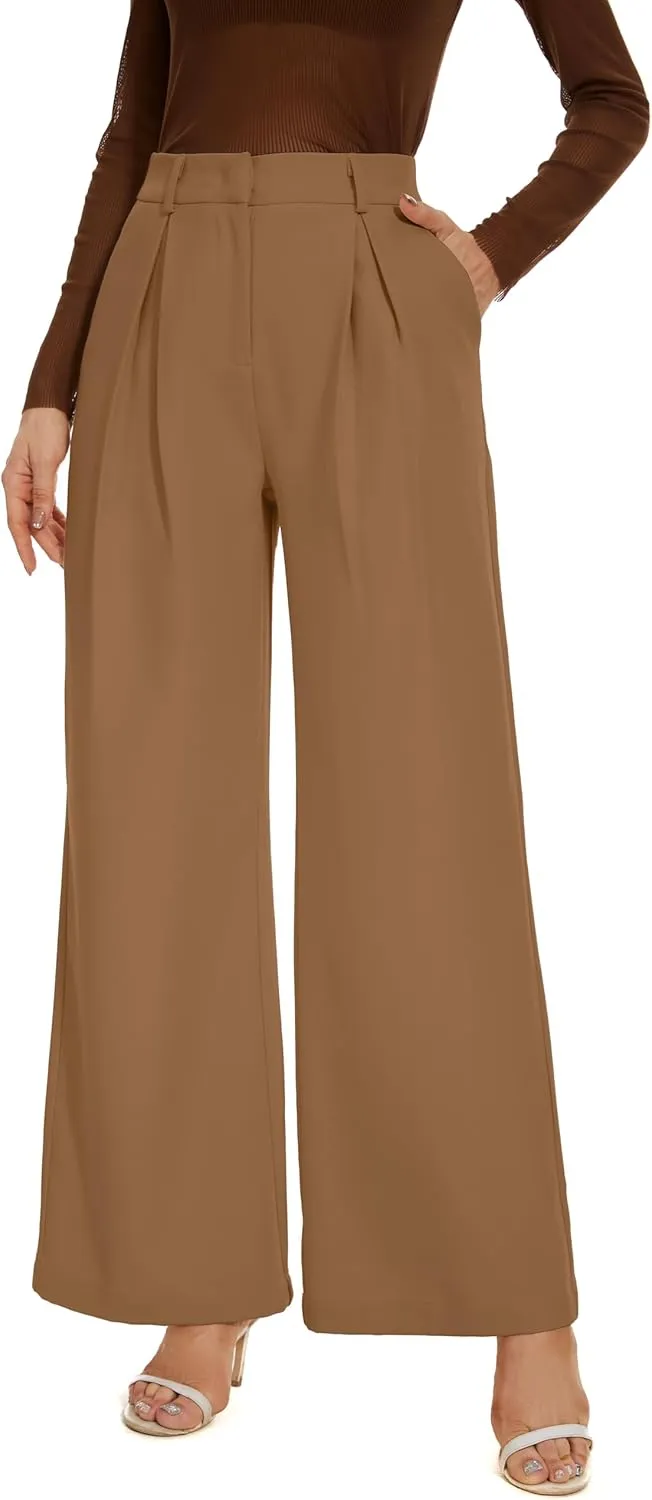 2025 Work Pants for Women Business Casual Office Dress Pants Trousers with Pockets