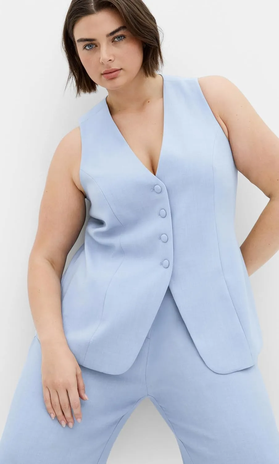 City Chic Women's Plus Size Vest-Tori