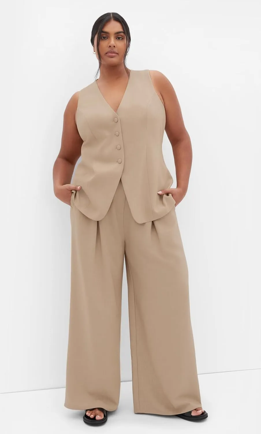 City Chic Women's Plus Size Vest-Tori