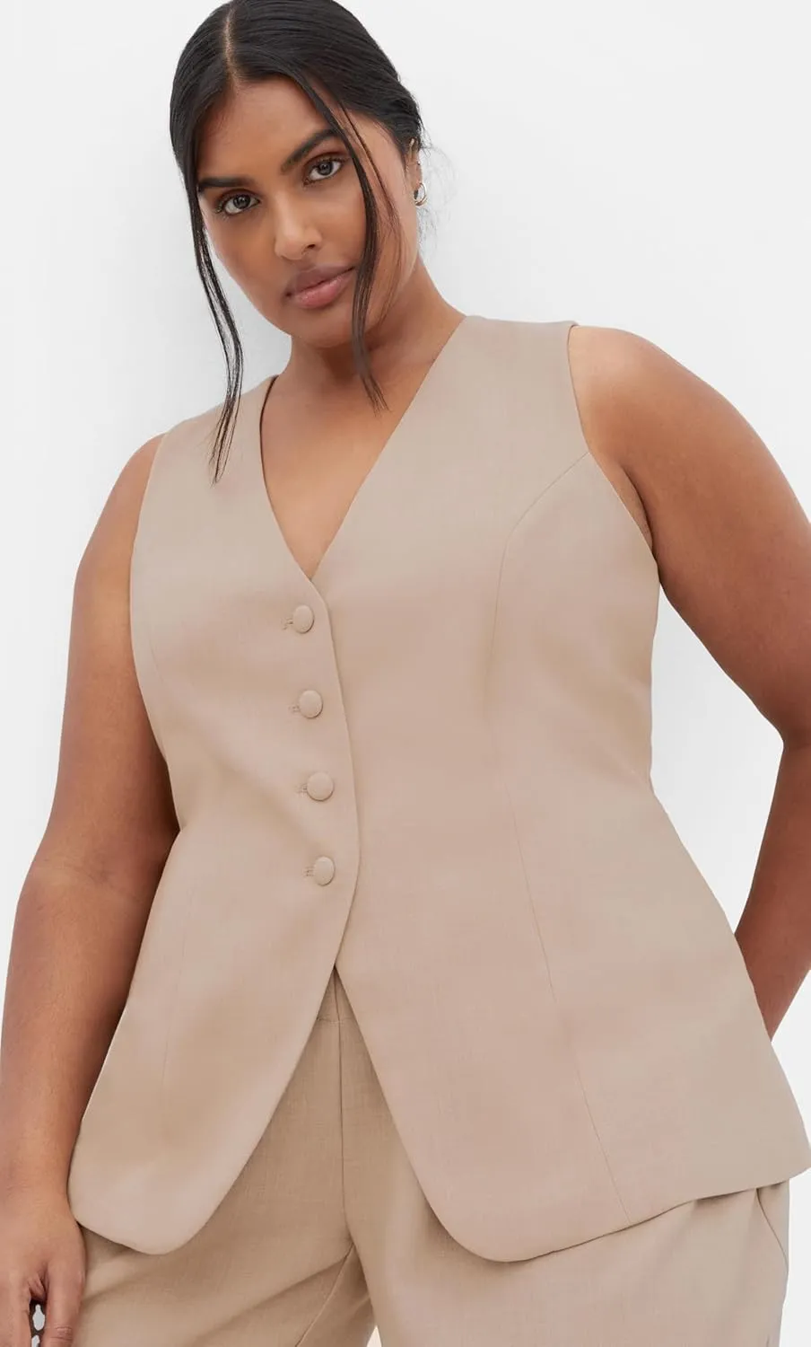 City Chic Women's Plus Size Vest-Tori
