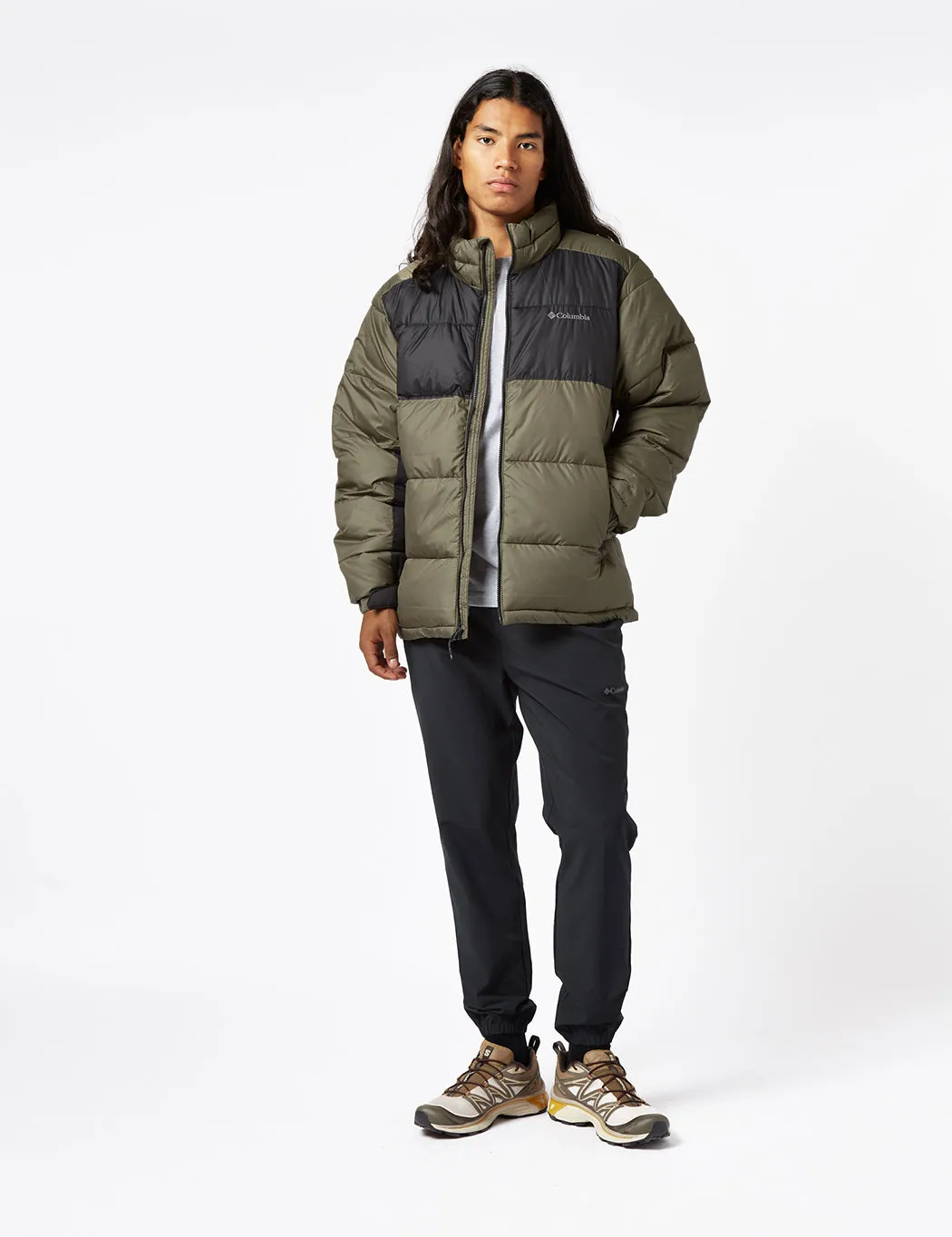 Columbia Pike Lake II Jacket - Stone Green/Shark Grey