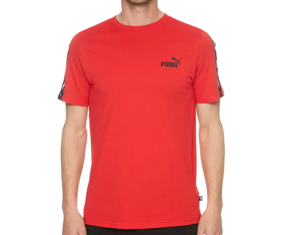 PUMA Men's Essential  Tape Logo T-Shirt - 4 colours available