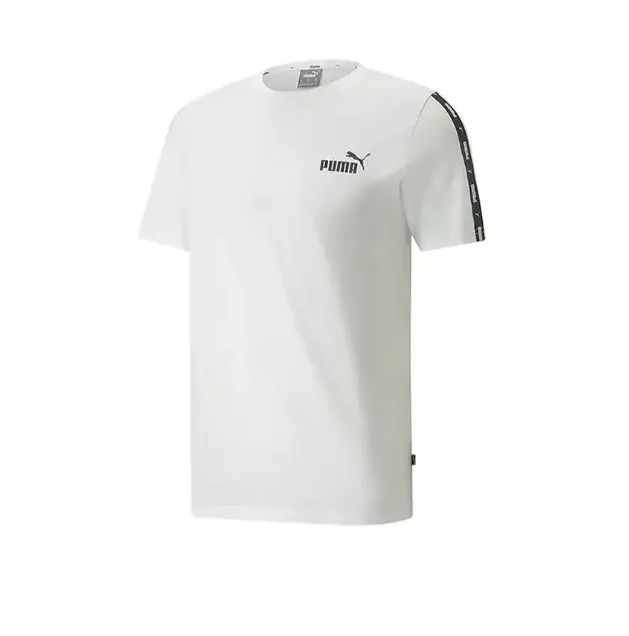 PUMA Men's Essential  Tape Logo T-Shirt - 4 colours available