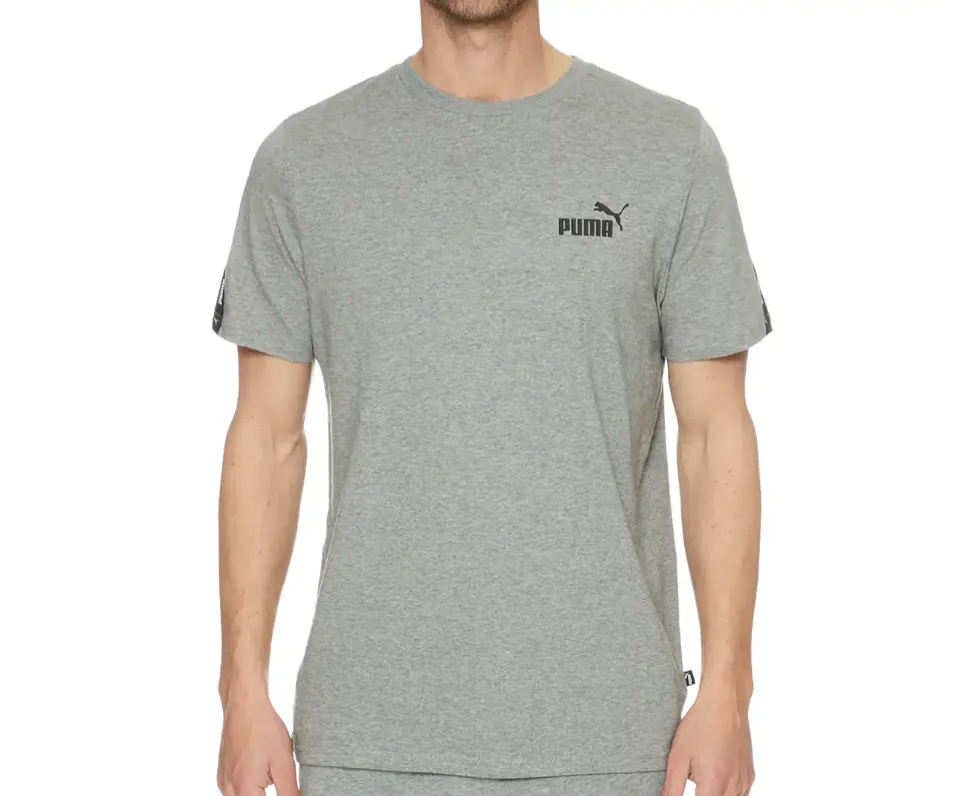 PUMA Men's Essential  Tape Logo T-Shirt - 4 colours available